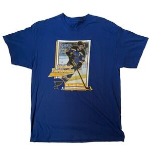 St Louis Blues Vladimir Tarasenko‎ #91 TShirt Size X-Large Hockey